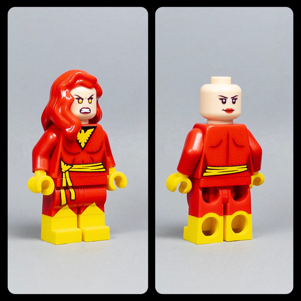 JONAK Toys UV Printed Figure- The Flaming Bird (Dual Molded) [x10 Figures Per Batch]
