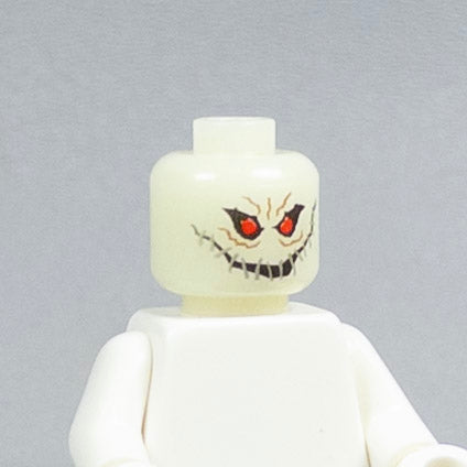JONAK Toys UV Printed Head- The Crow (Opaque Glow In The Dark) [x20 Heads Per Batch]