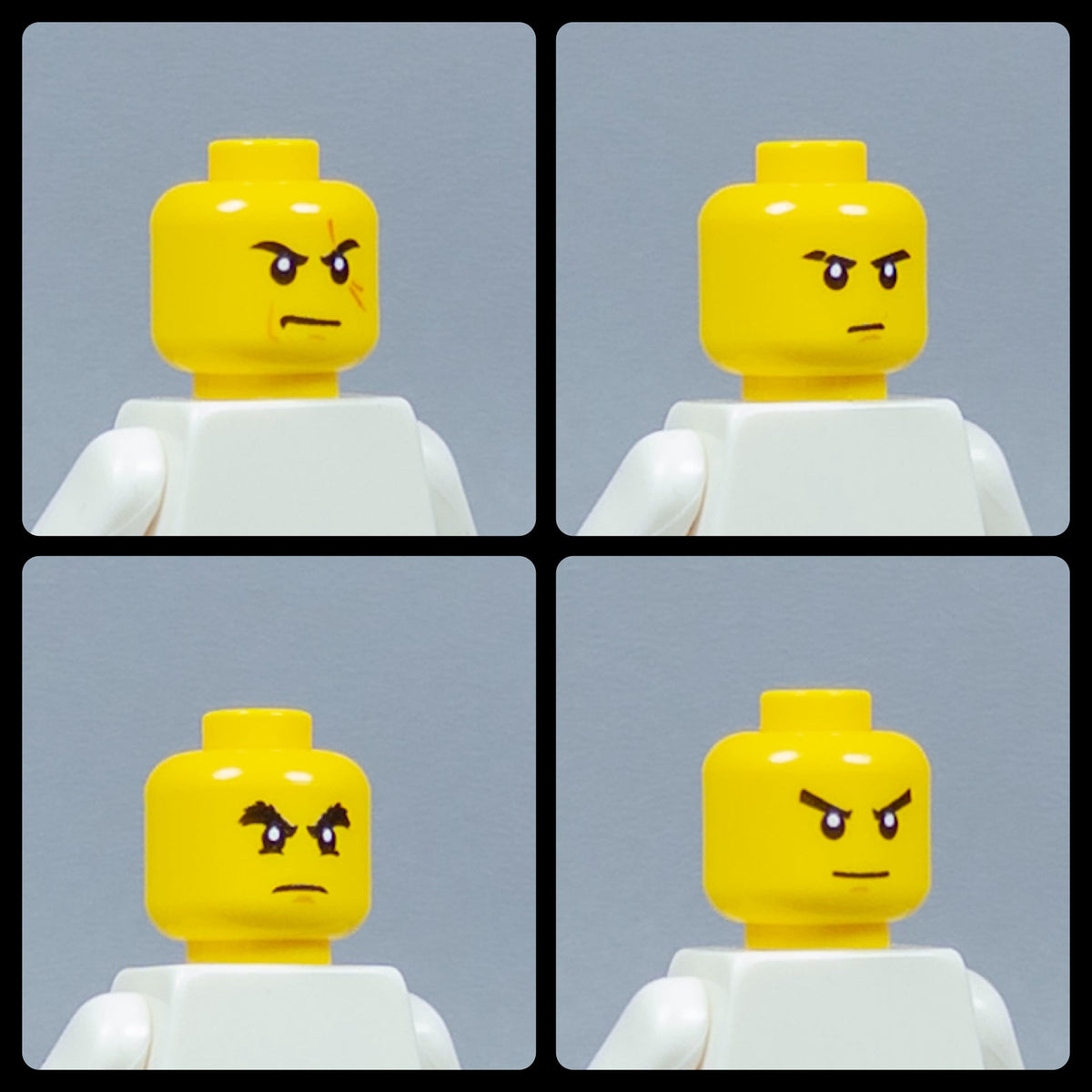JONAK Toys UV Printed Heads- OG Ninjago [x20 Heads Per Batch]