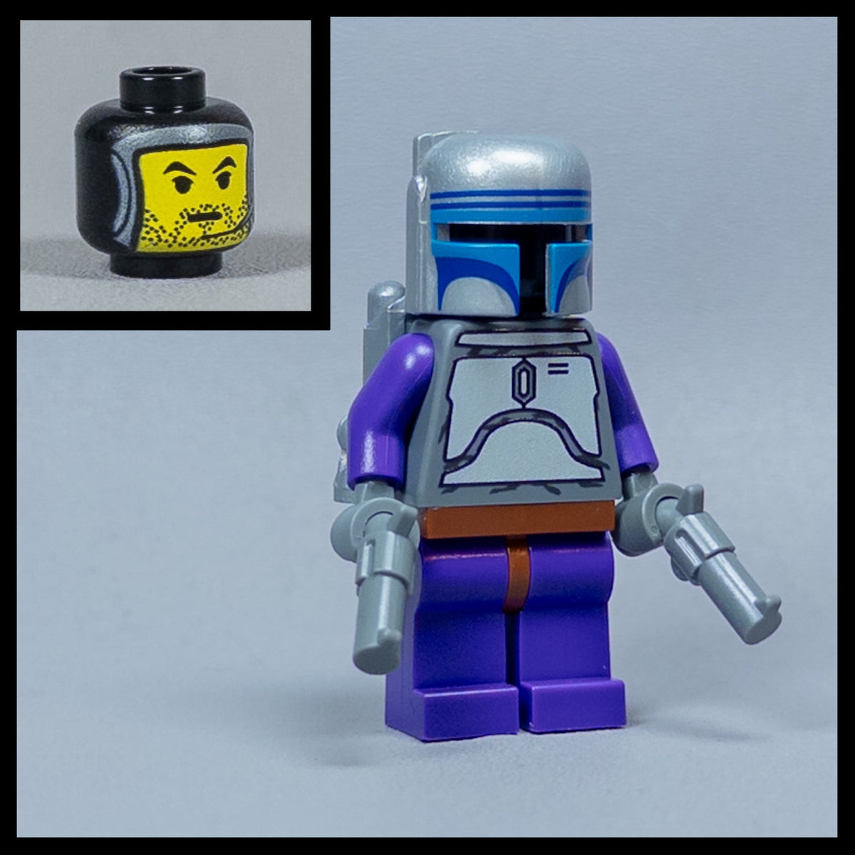 JONAK Toys UV Printed Figure- Jango Fett (Complete Saga) [x10 Figures Per Batch]