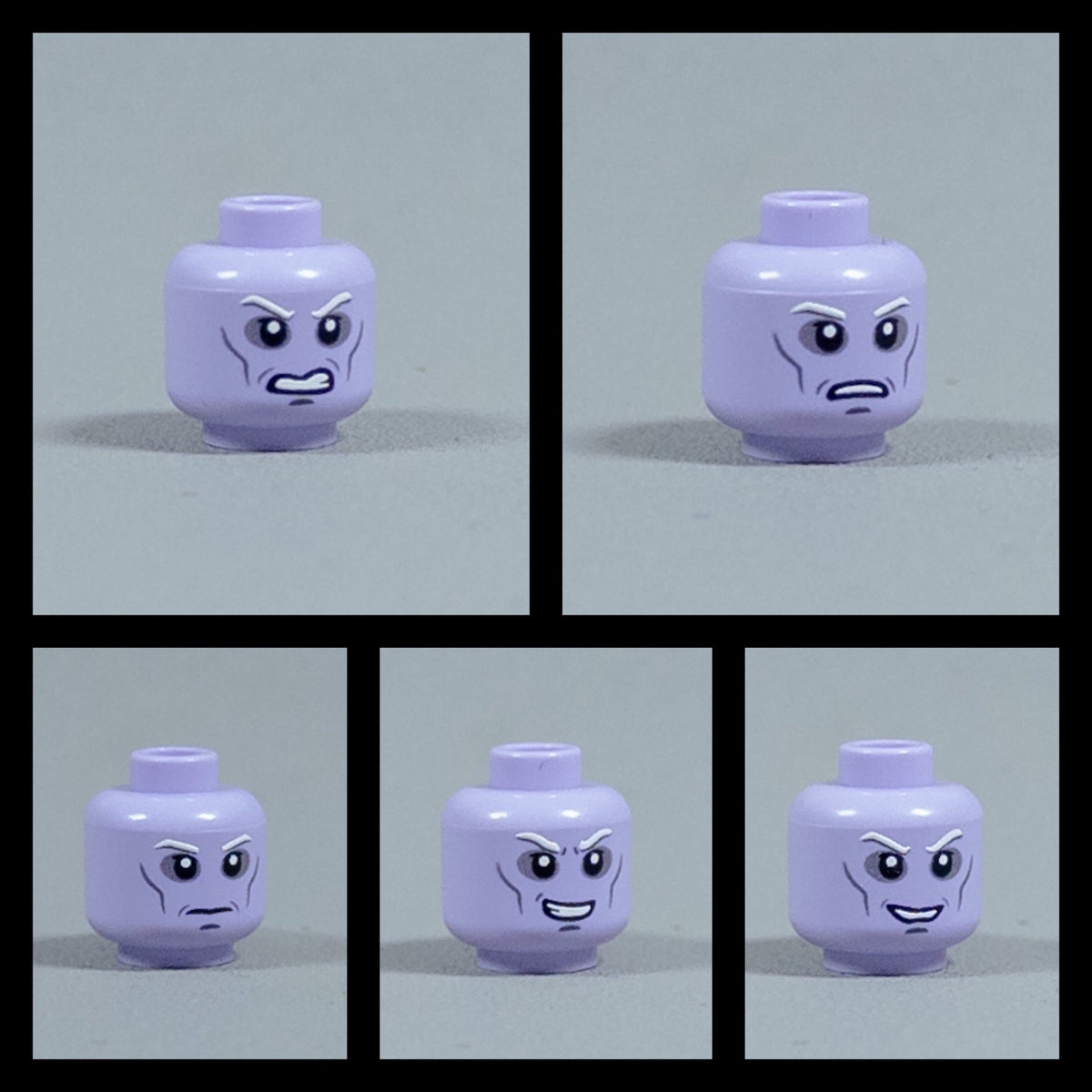 JONAK Toys UV Printed Heads- Umbaran Soldier [x20 Heads Per Batch]