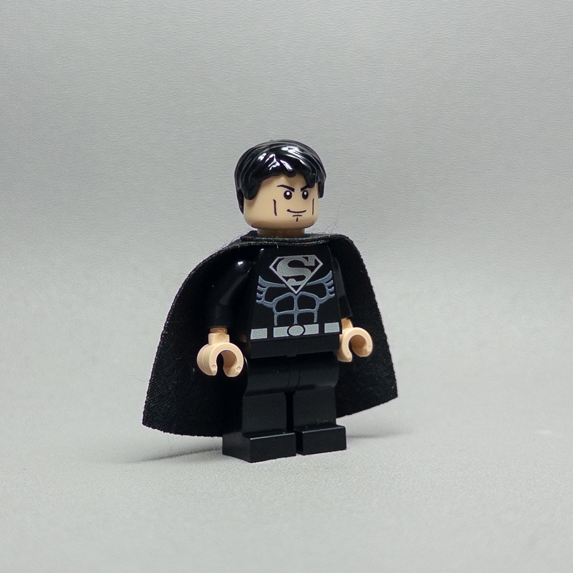 JONAK Toys UV Printed Figure- The Hero, Black Suit (Classic Style)