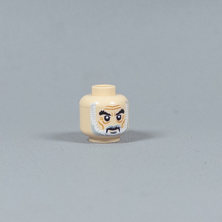 JONAK Toys UV Printed Heads- Count Dooku [x20 Heads Per Batch]