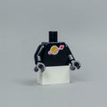JONAK Toys UV Printed Torso- Classic Space Astronaut [x20 Torsos Per Batch]