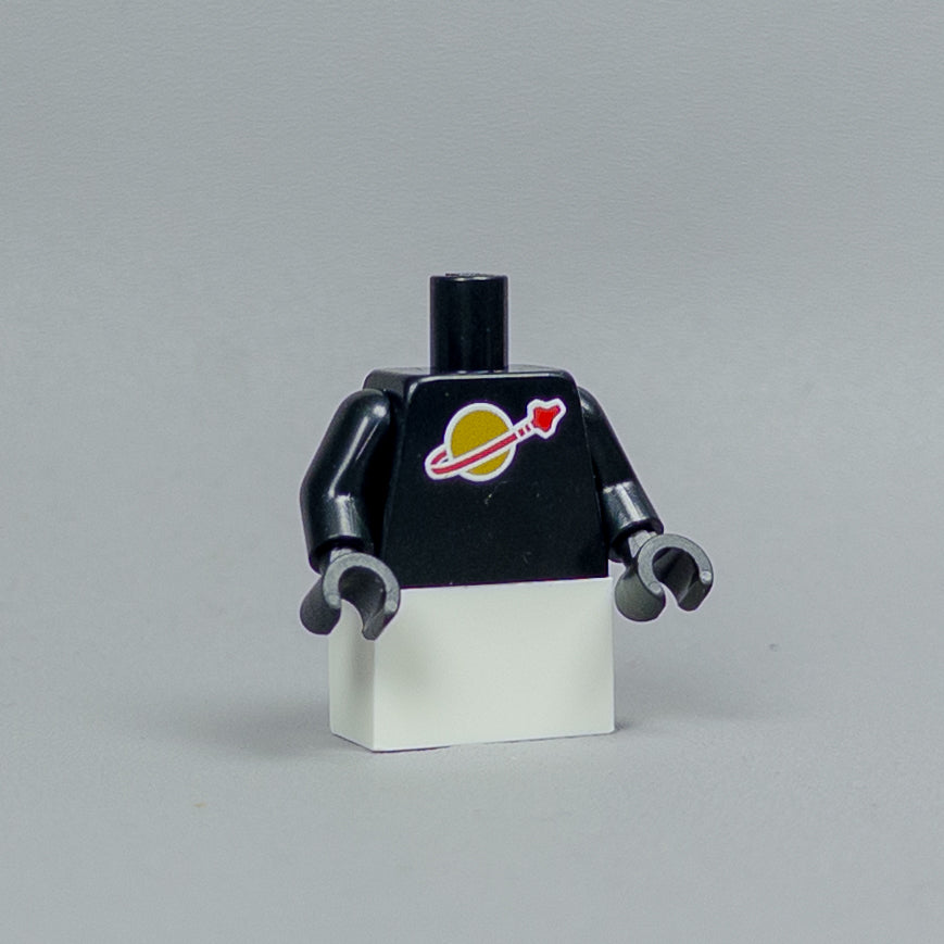 JONAK Toys UV Printed Torso- Classic Space Astronaut [x20 Torsos Per Batch]