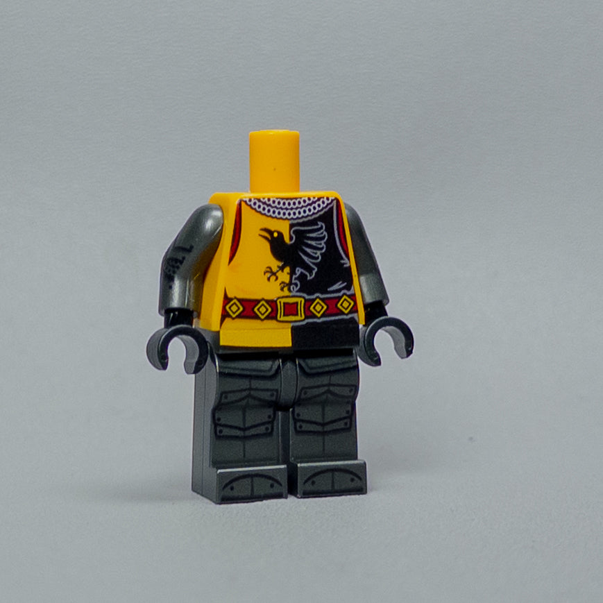 JONAK Toys UV Printed Body- Armored Raven Knight [x20 Bodies Per Batch]