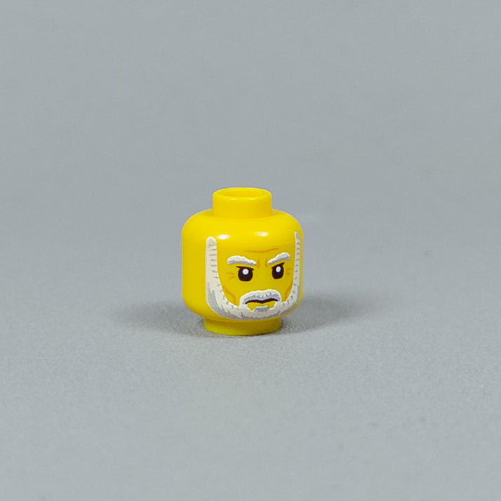 JONAK Toys UV Printed Heads- Bearded Soldier [x20 Heads Per Batch]