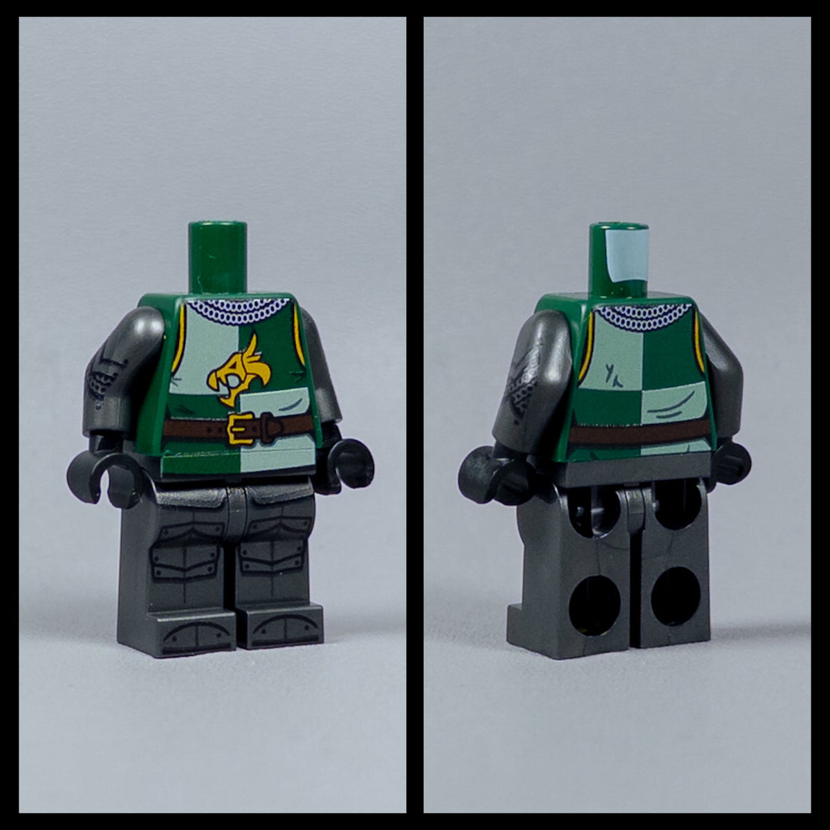 JONAK Toys UV Printed Body- Armored Dragon Knight (Kingdoms) [x20 Bodies Per Batch]