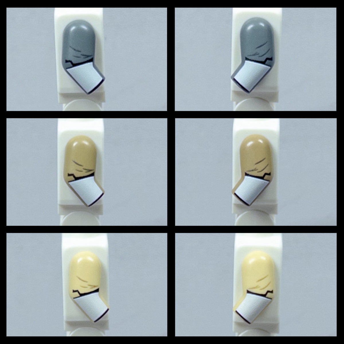 JONAK Toys UV Printed Arms- Jedi Robes + Clone Armor [x20 Arm Pairs Per Batch)