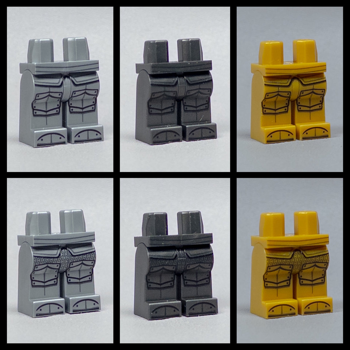 JONAK Toys UV Printed Legs- Plate Armor [x20 Legs Per Batch]