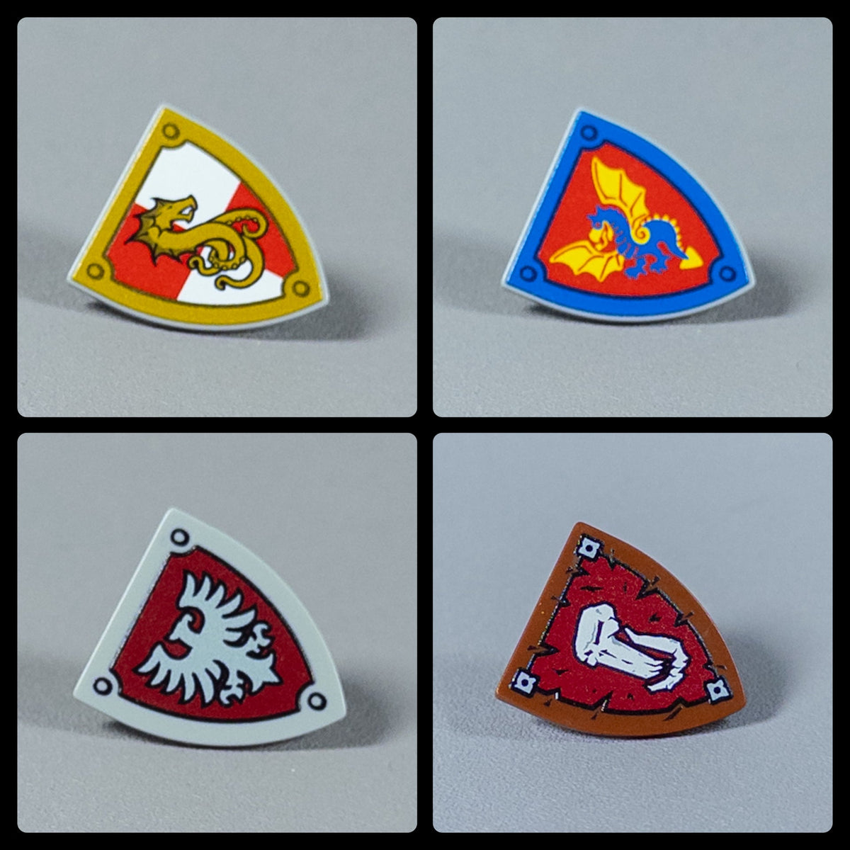 JONAK Toys UV Printed Shields- Triangular (Wave 2) [x20 Per Batch]