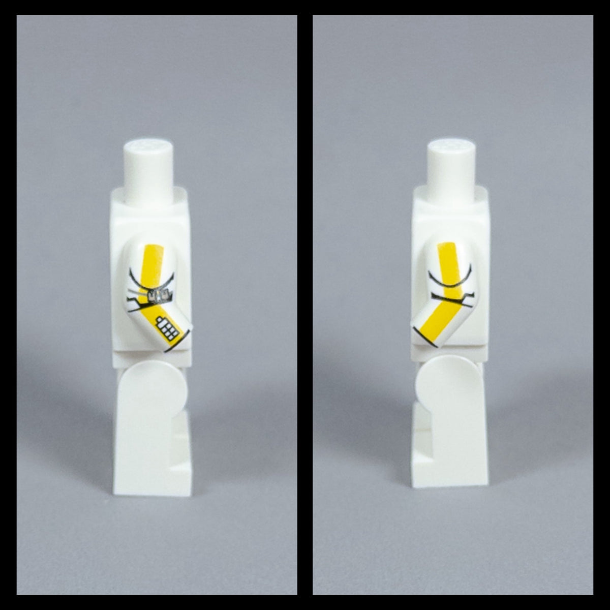 JONAK Toys UV Printed Arms- 327th Assault Trooper (Yellow) [x20 Arm Pairs Per Batch)