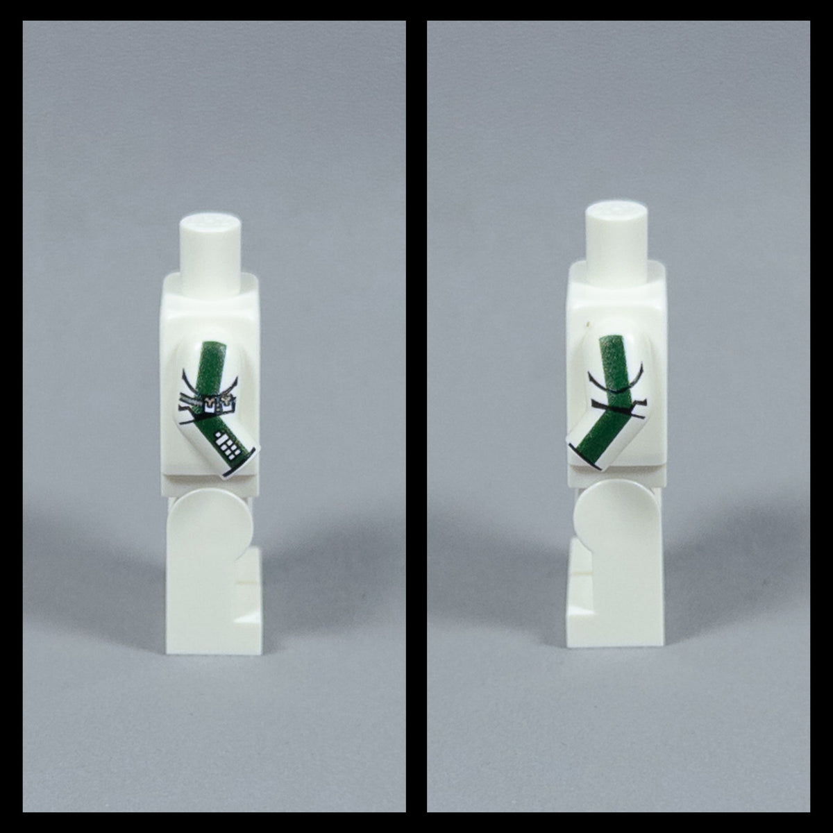 JONAK Toys UV Printed Arms- Deviss (Dark Green) [x20 Arm Pairs Per Batch)