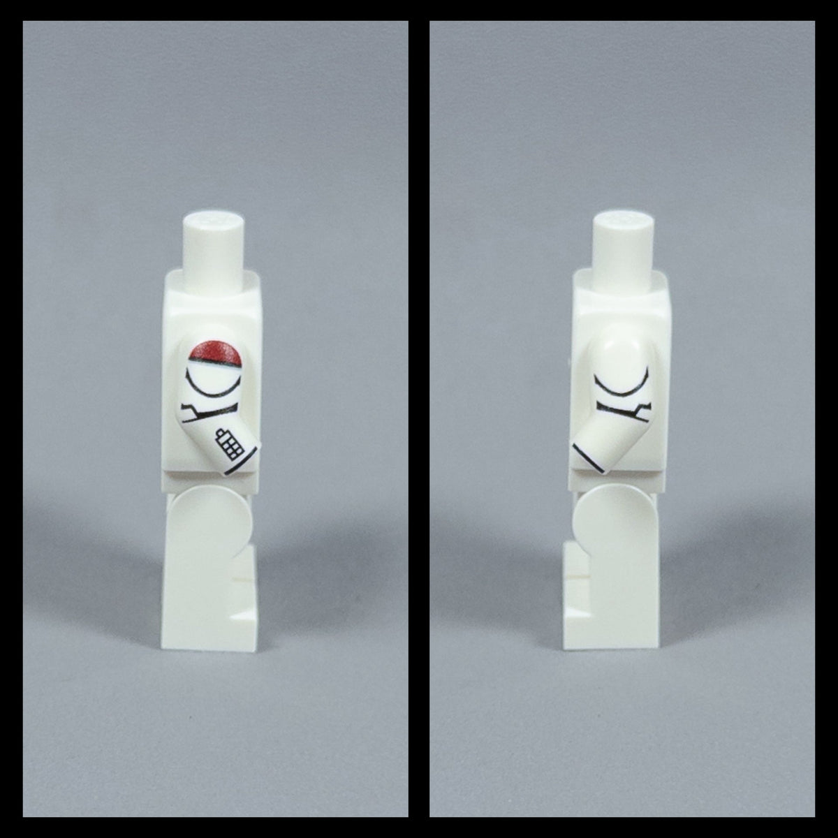 JONAK Toys UV Printed Arms- Commander Bacara [x20 Arm Pairs Per Batch)