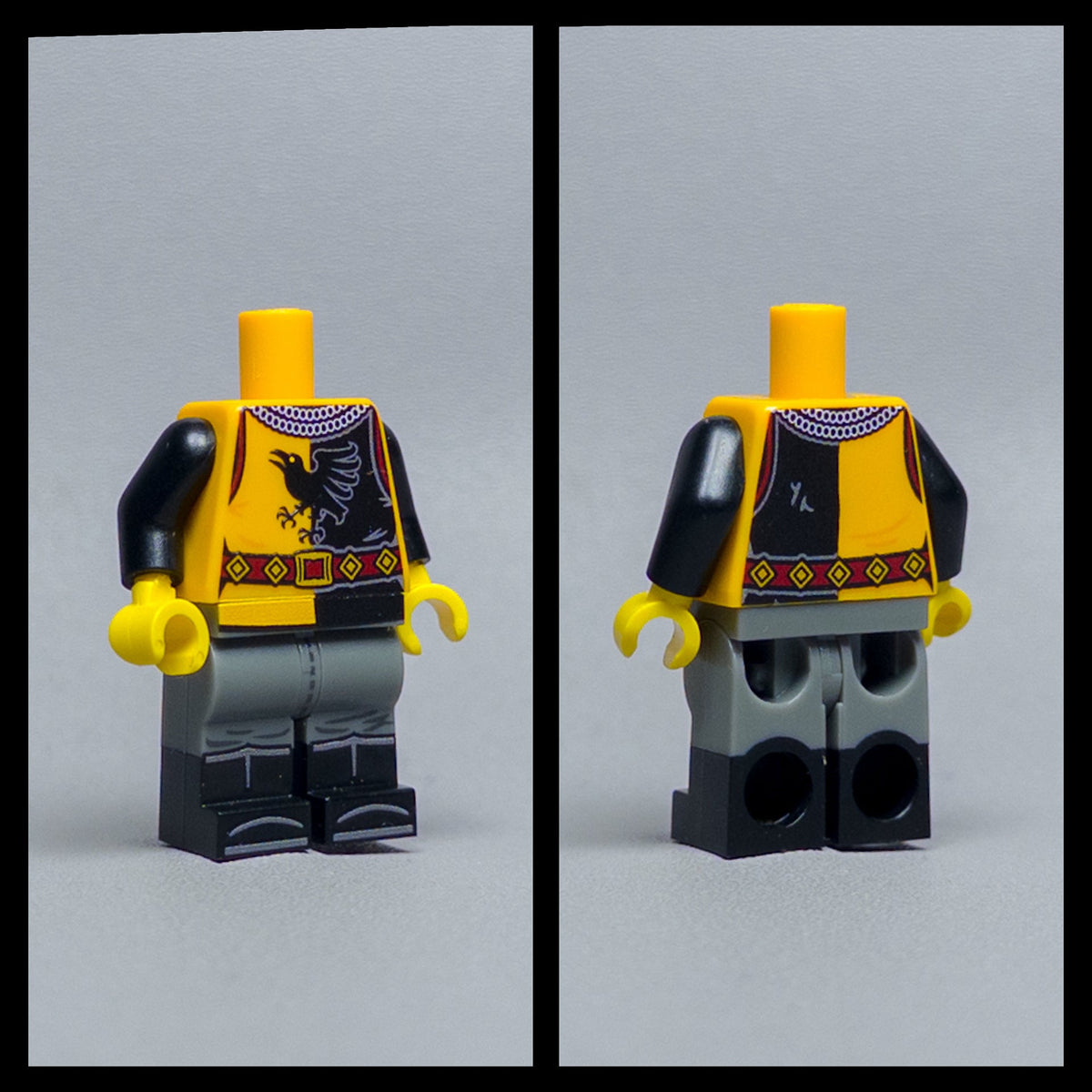 JONAK Toys UV Printed Body- Raven Knight Soldier [x20 Bodies Per Batch]
