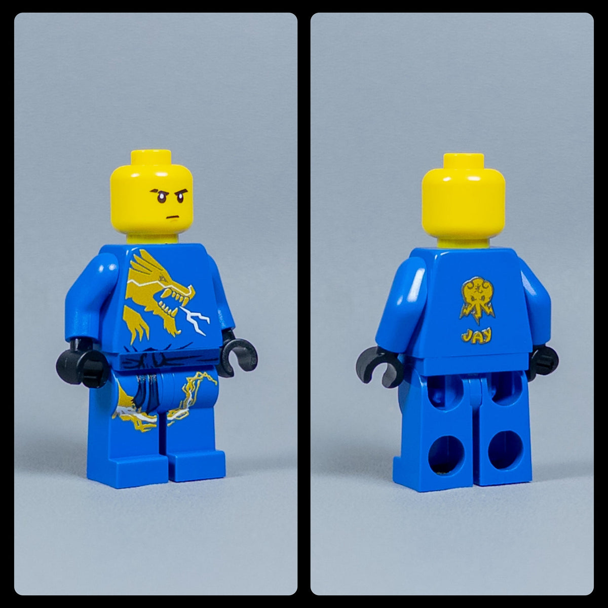 JONAK Toys UV Printed Figure- Jay DX w/ Nunchucks [x10 Figures Per Batch]