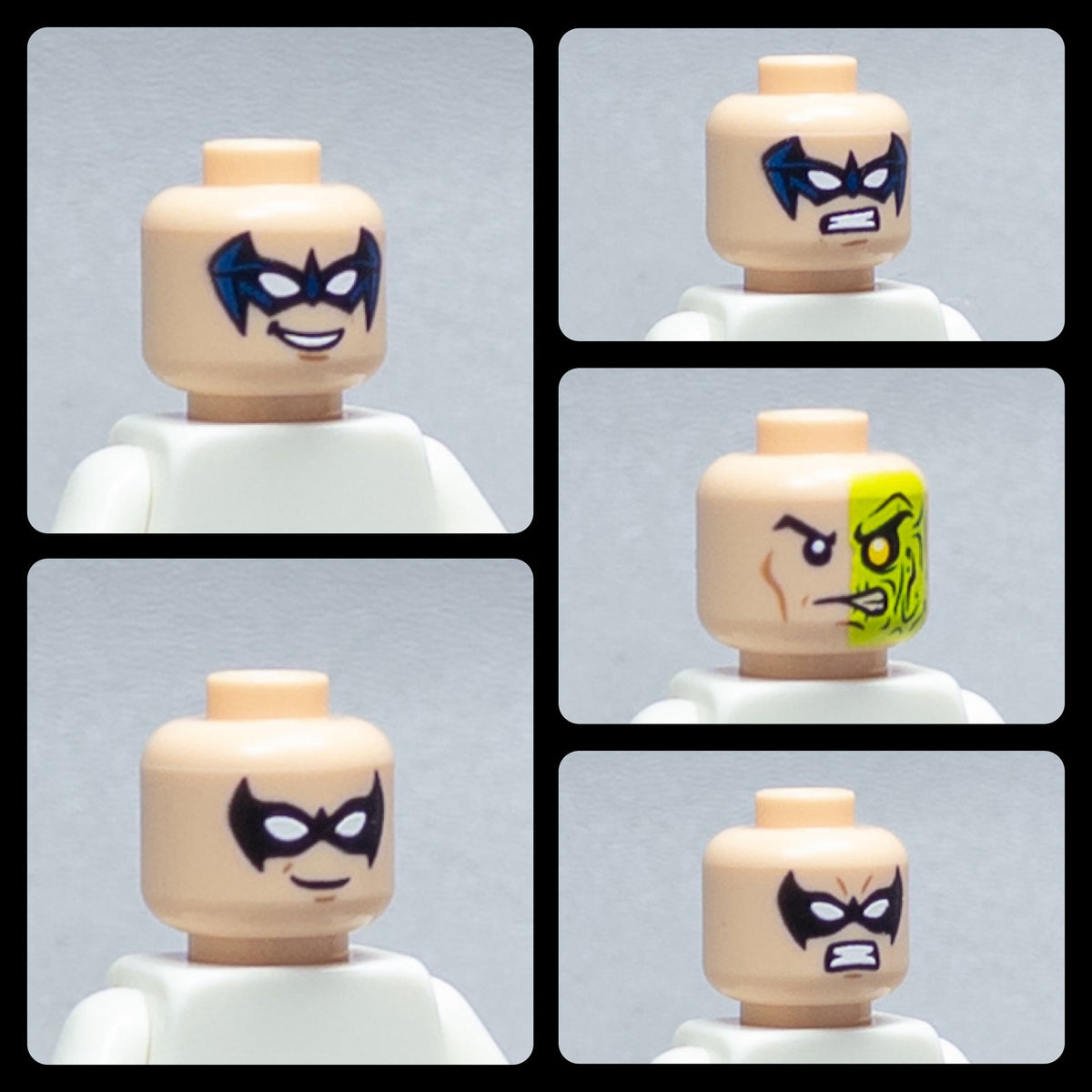 JONAK Toys UV Printed Heads- Modern Style Alternate Heads [x20 heads per batch]