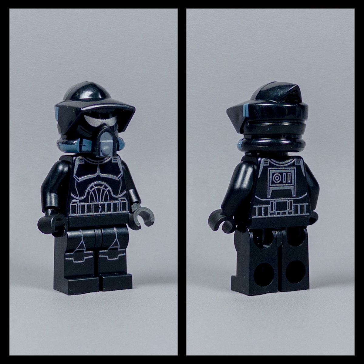 JONAK Toys UV Printed Figure- Shadow ARF Trooper w/ Pad Printed Helmet (AP1) [x10 Figures Per Batch]