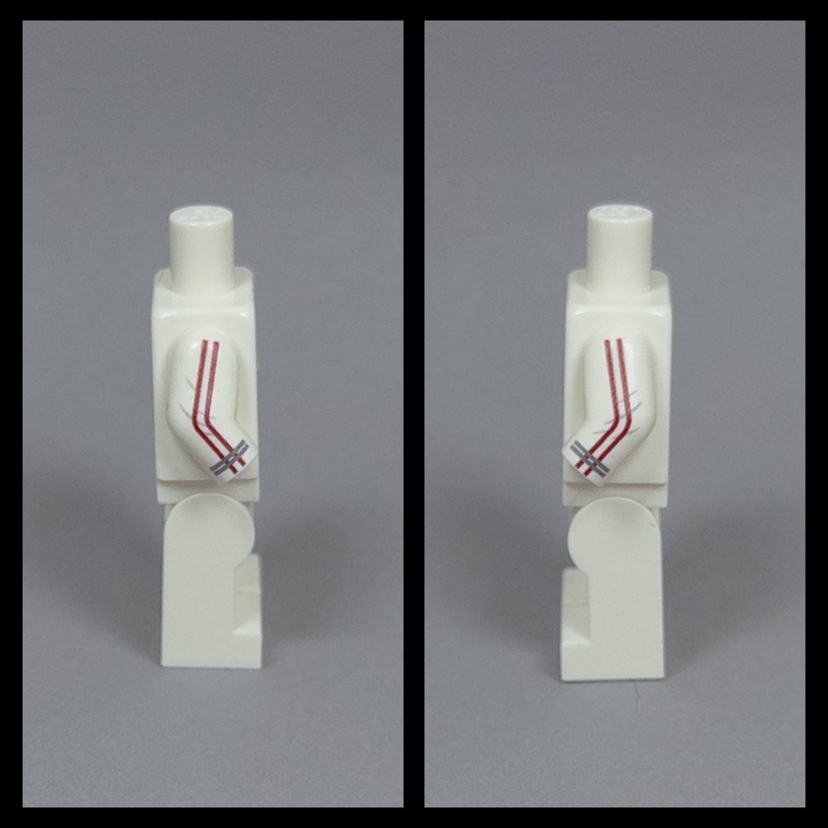 JONAK Toys UV Printed Arms- Clone Medical Officer [x20 Arm Pairs Per Batch)