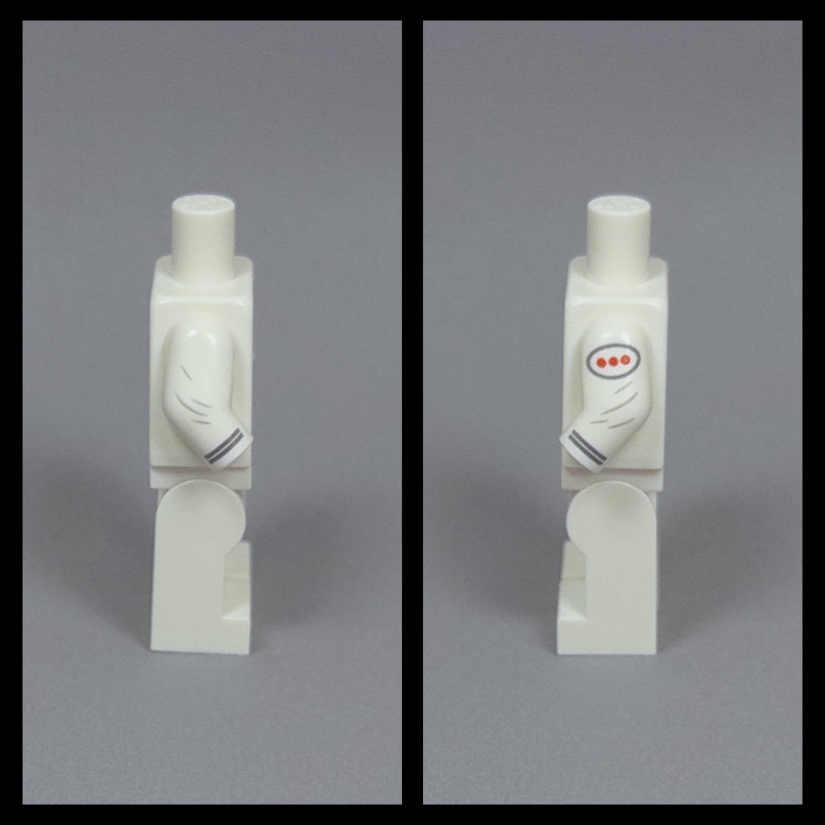 JONAK Toys UV Printed Arms- Clone Medical Officer [x20 Arm Pairs Per Batch)