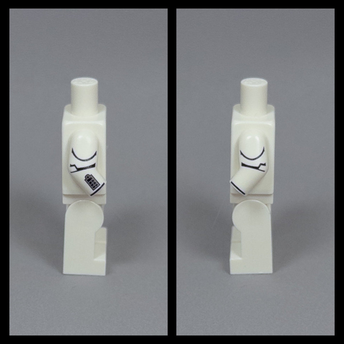 JONAK Toys UV Printed Arms- Captain Wilco [x20 Arm Pairs Per Batch)