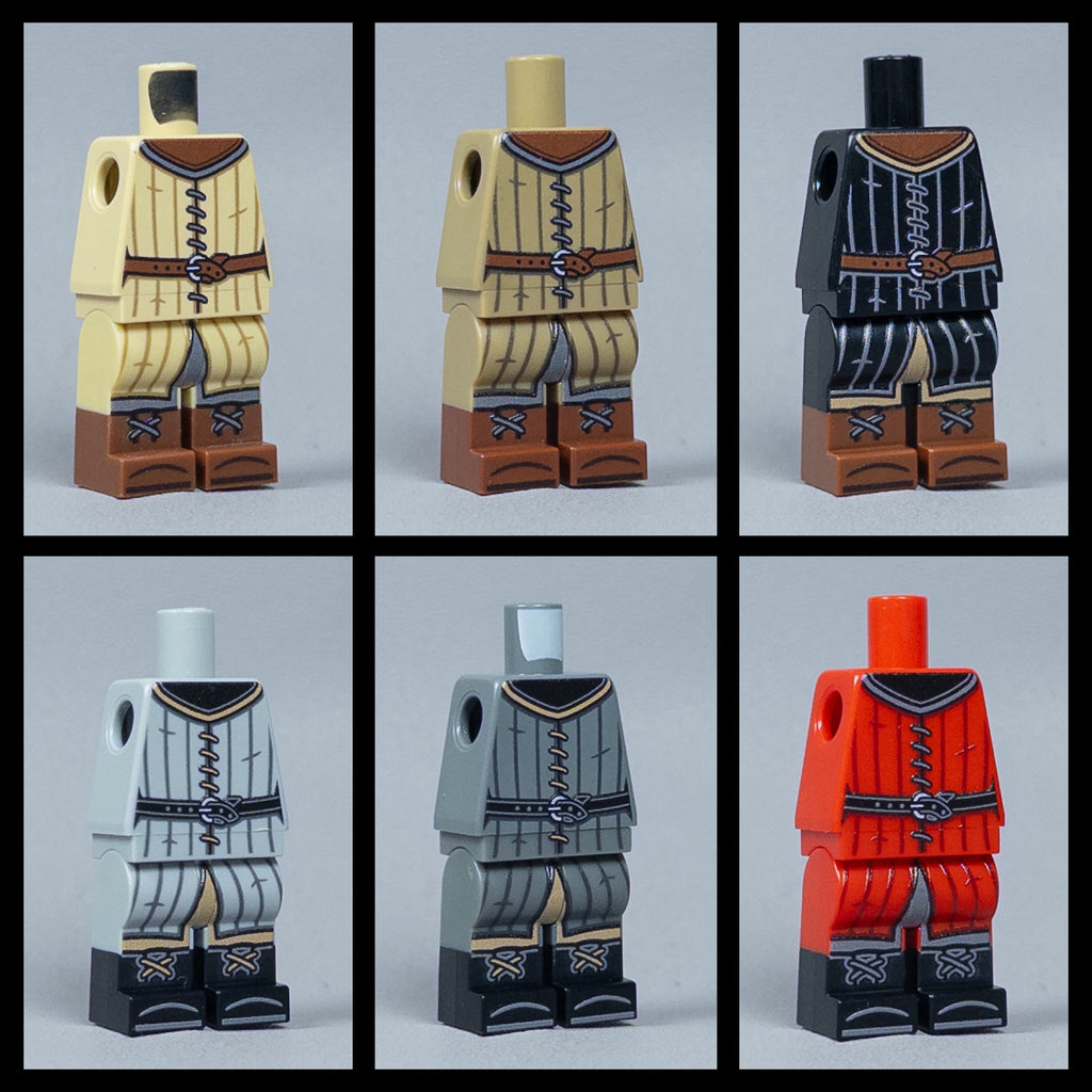 JONAK Toys UV Printed Body- Padded Gambesons [x20 Bodies Per Batch]