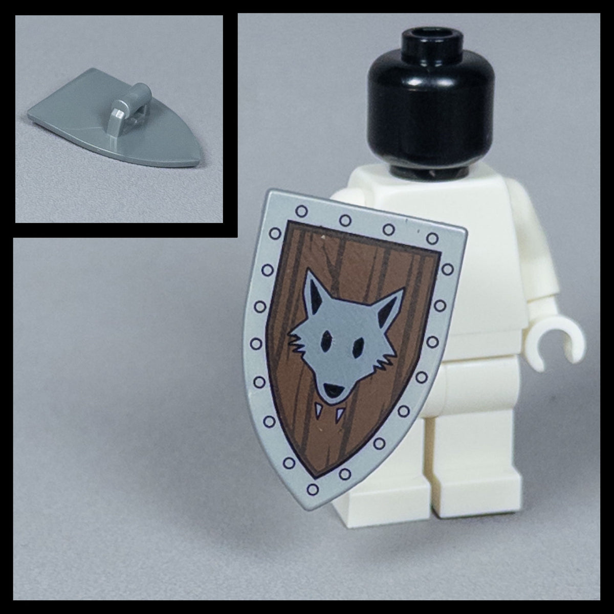 Custom Pad Printed Shields- Large [x20 Per Batch]
