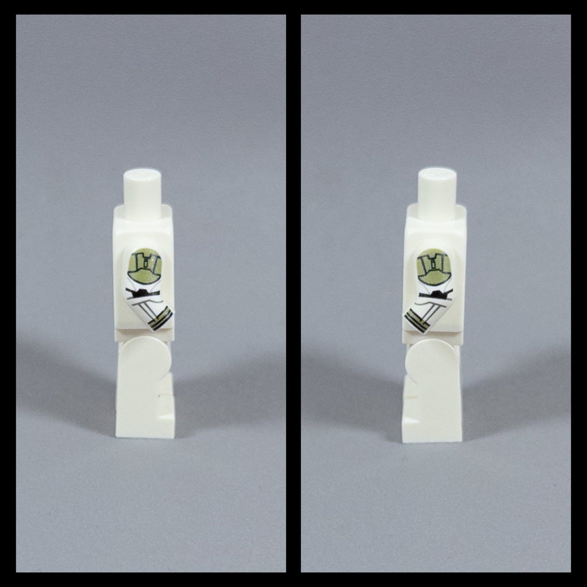 JONAK Toys UV Printed Arms- H.O.P.E. Olive [x20 Arm Pairs Per Batch)