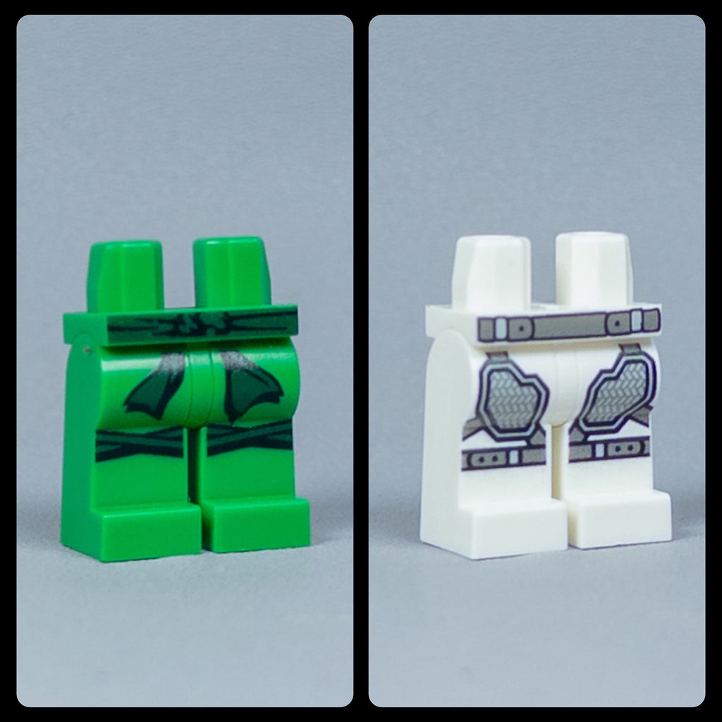 JONAK Toys UV Printed Legs- Ninjago Stone Armor Upgrades [x20 Legs Per Batch]