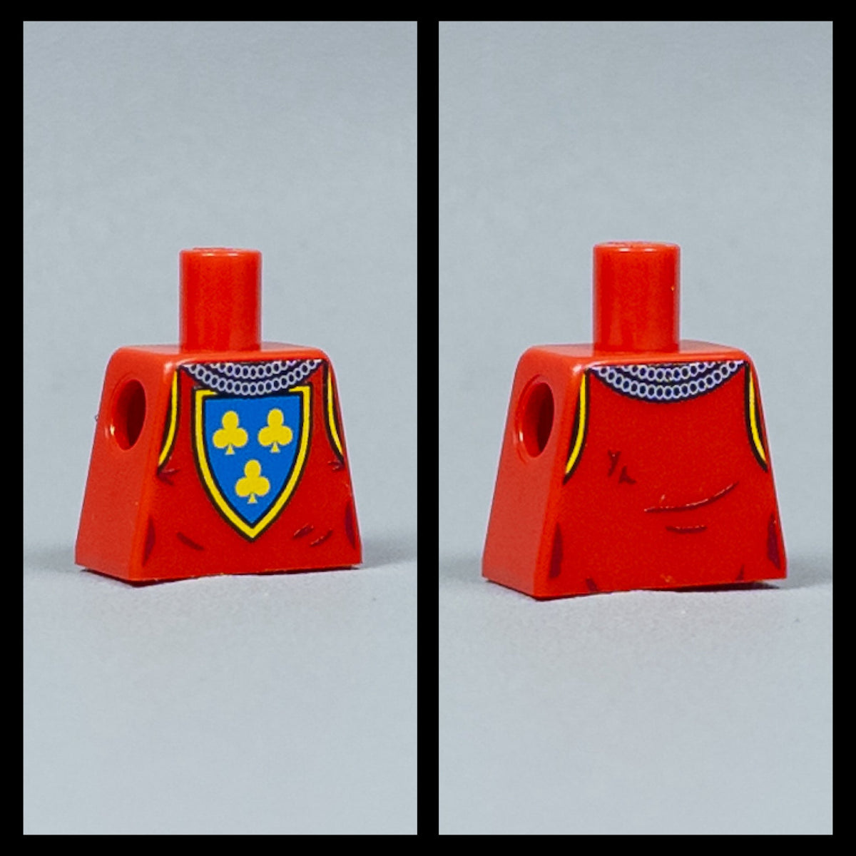 JONAK Toys UV Printed Torsos- Knights of the Yellow Castle (Modern) [x20 Torsos Per Batch]