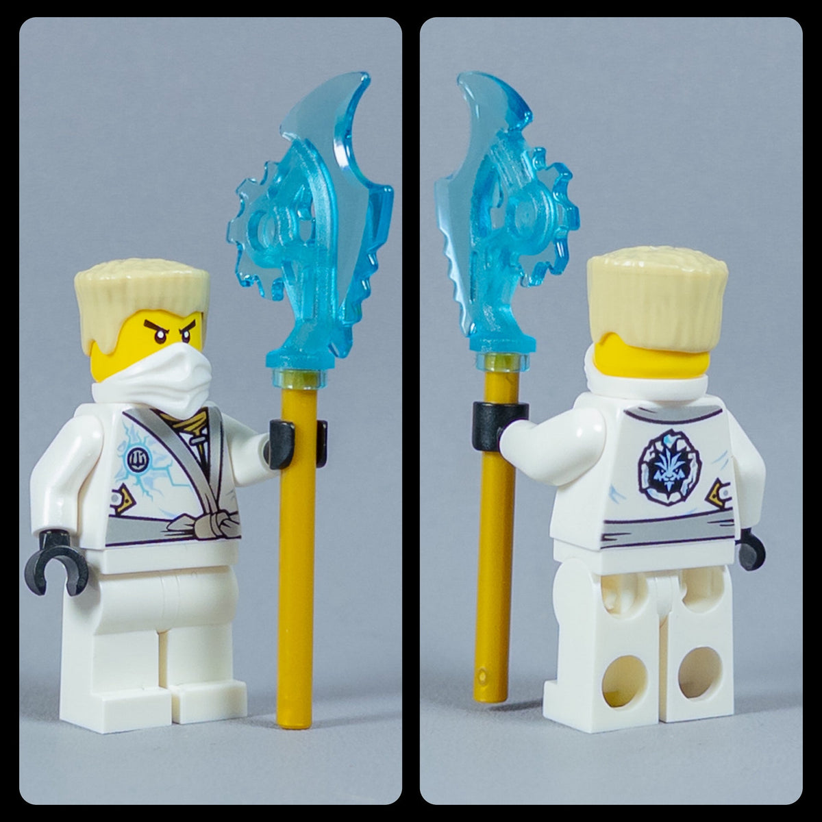 JONAK Toys UV Printed Figure- Zane (Techno Robe) w/ Techno Blade [x10 Figures Per Batch]