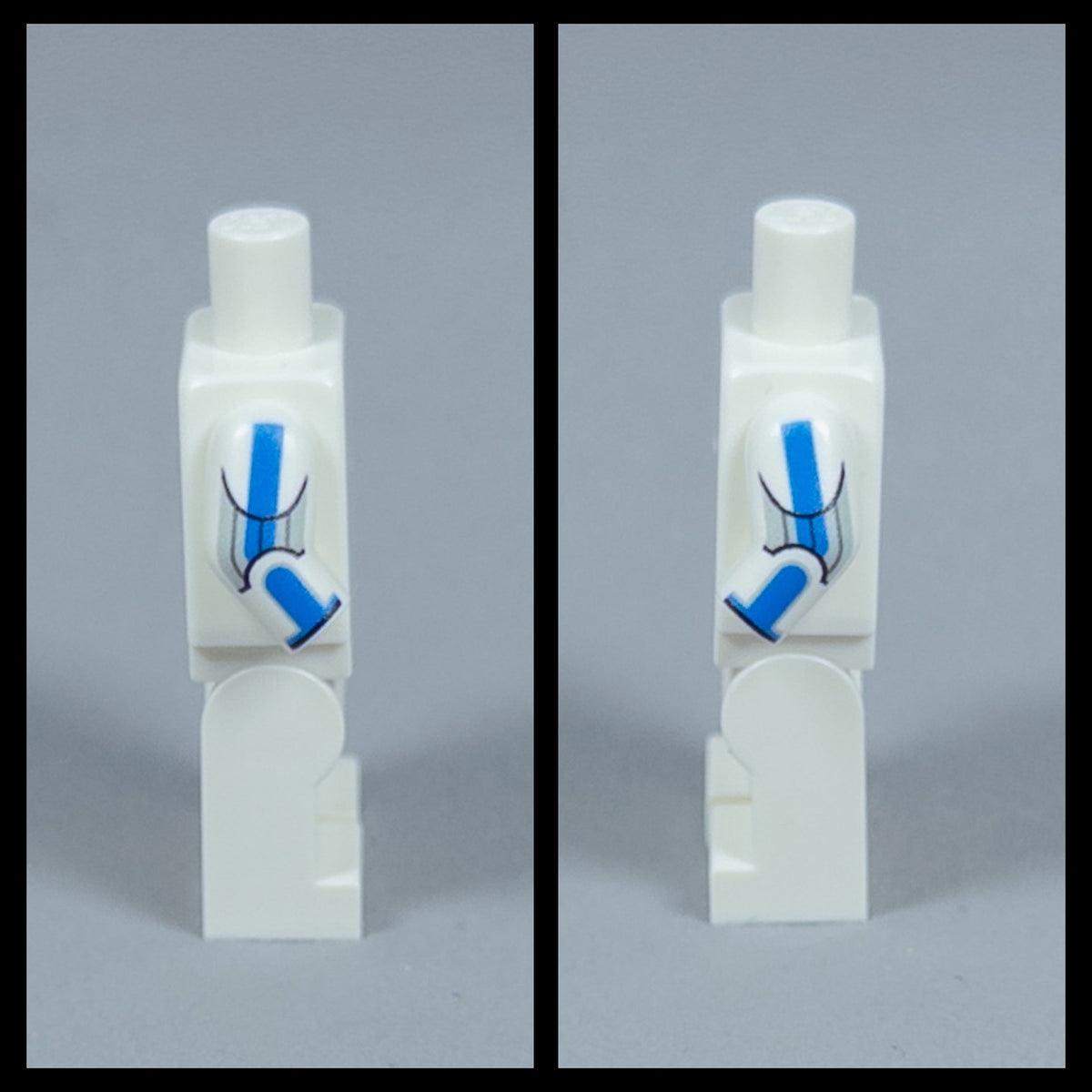 JONAK Toys UV Printed Arms- Captain Rex (Snow Gear) [x20 Arm Pairs Per Batch)