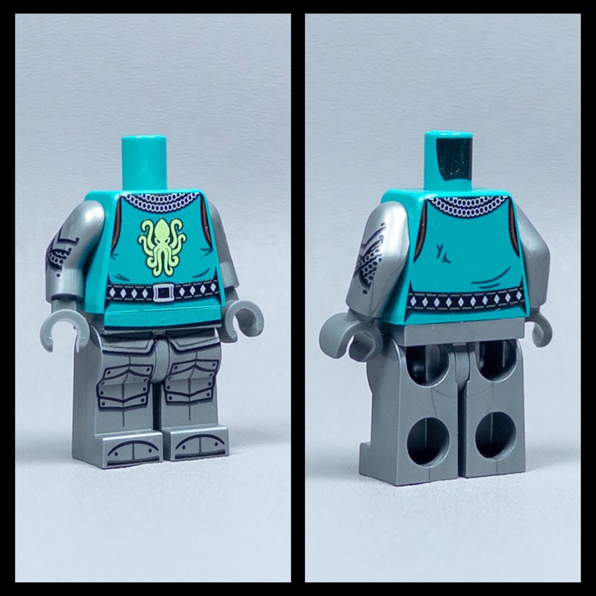 JONAK Toys UV Printed Body- Armored Kraken Knight [x20 Bodies Per Batch]