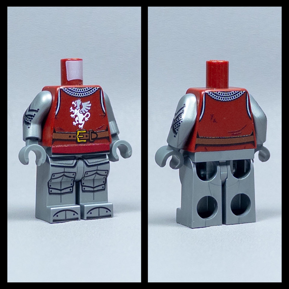 JONAK Toys UV Printed Body- Armored Griffin Knight [x20 Bodies Per Batch]
