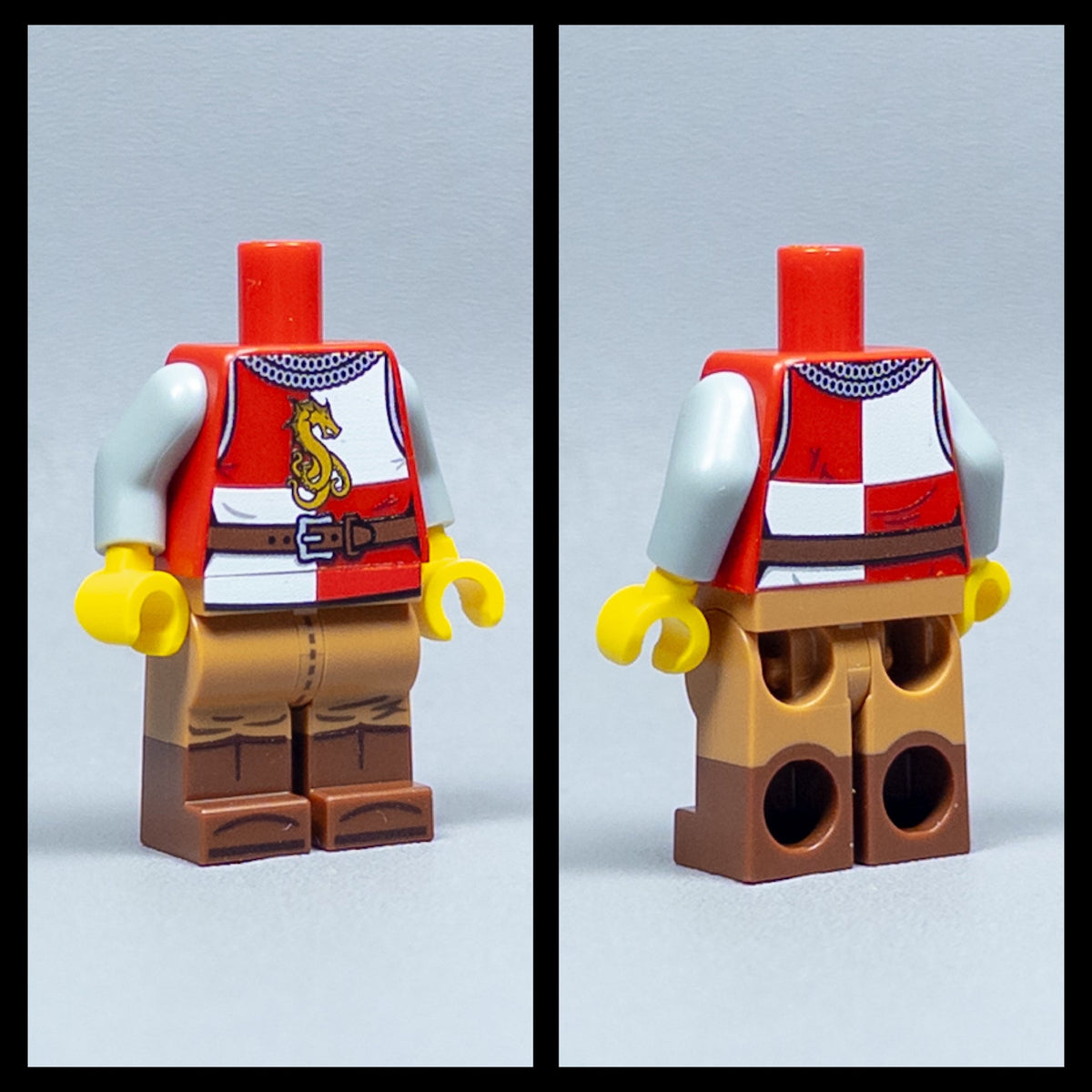 JONAK Toys UV Printed Body- Leviathan Soldier (Lion Knights) [x20 Bodies Per Batch]