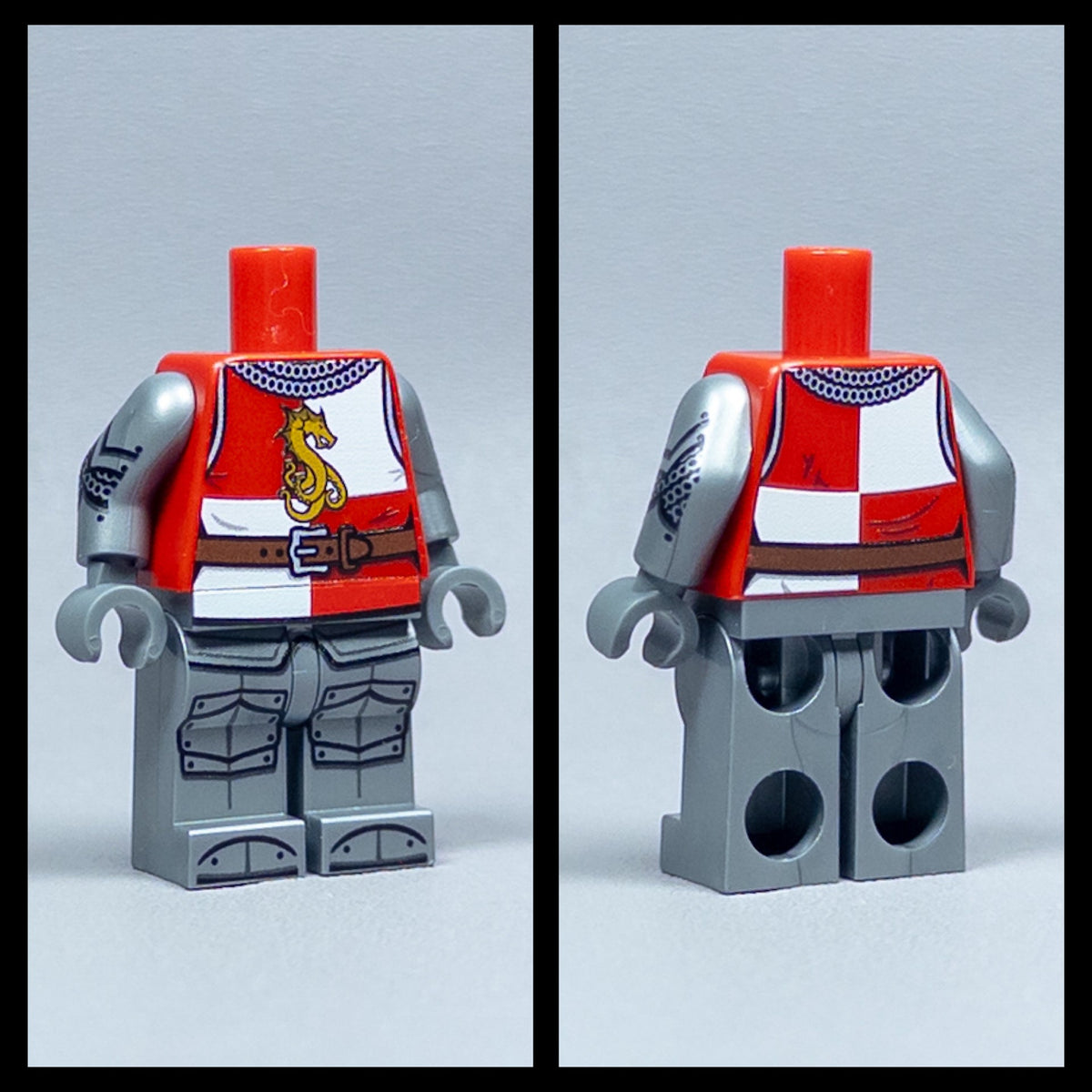 JONAK Toys UV Printed Body- Armored Leviathan Knight (Lion Knights) [x20 Bodies Per Batch]