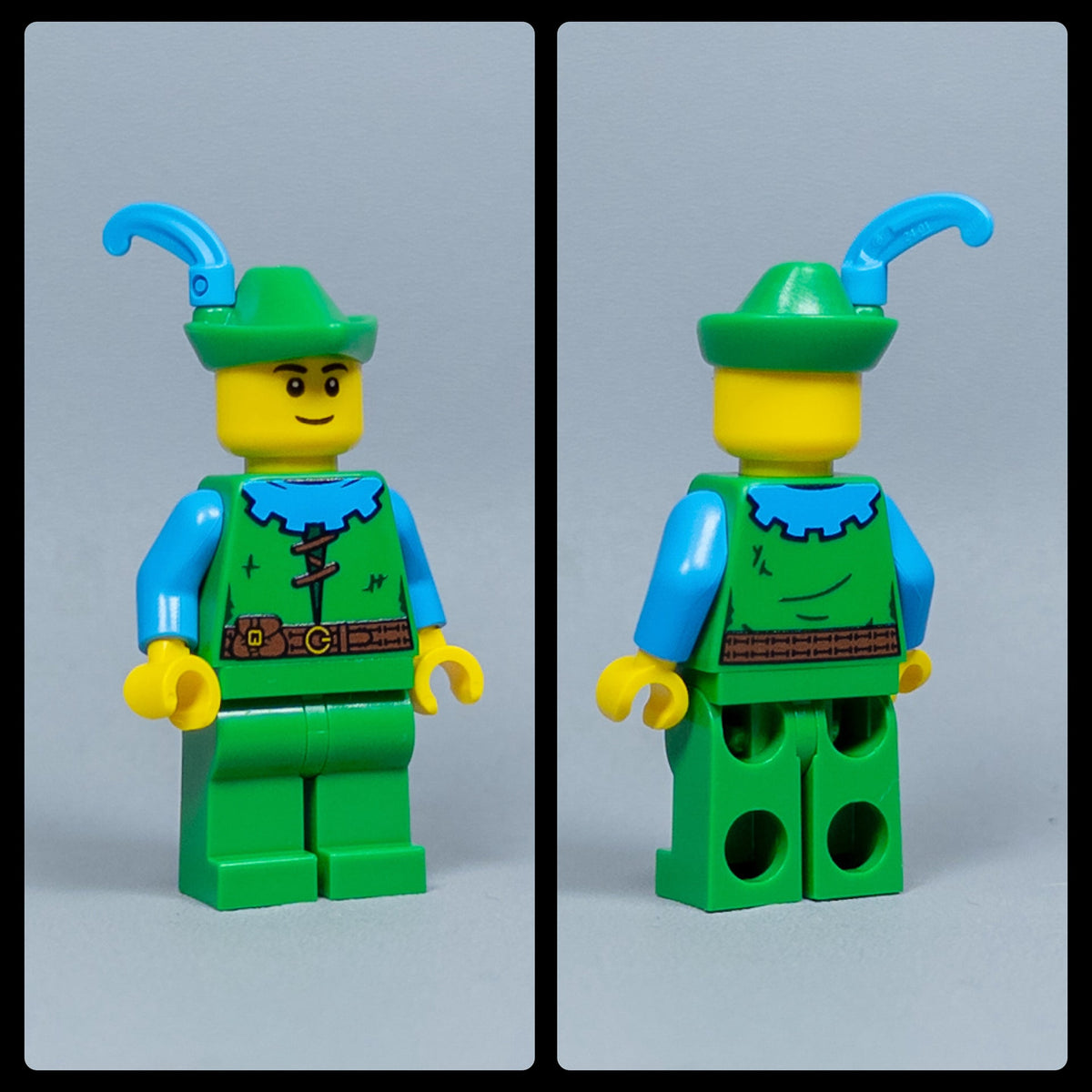 JONAK Toys UV Printed Figure- Forestman (Dark Azure) [x10 Figures Per Batch]