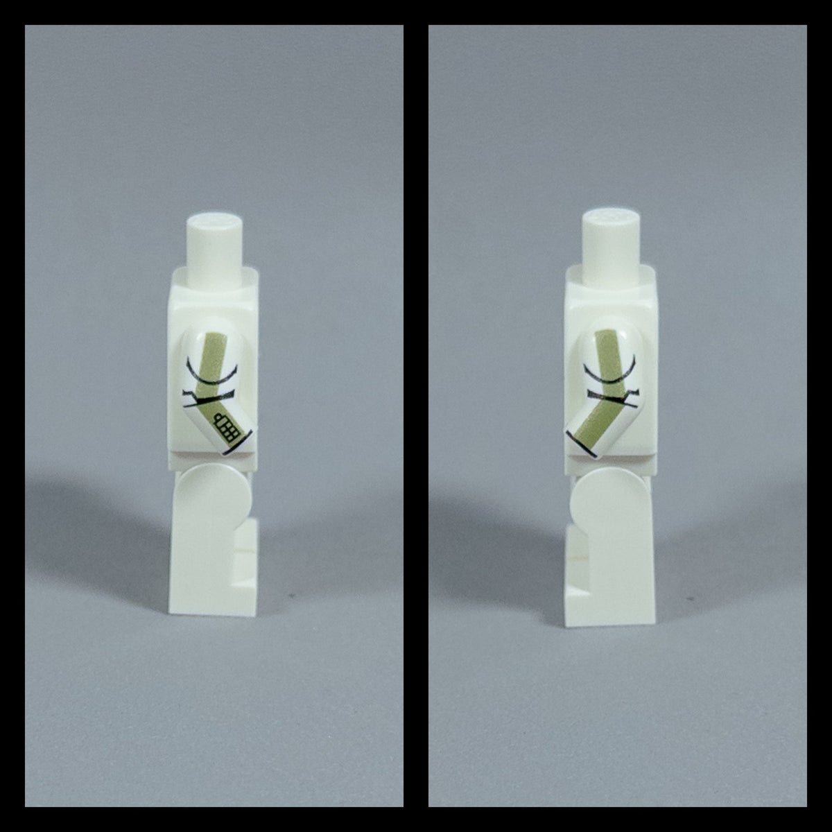 JONAK Toys UV Printed Arms- Clone Sergeant [x20 Arm Pairs Per Batch)