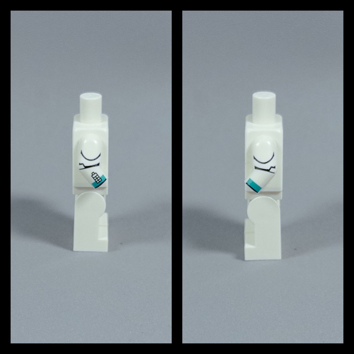 JONAK Toys UV Printed Arms- Captain Howzer [x20 Arm Pairs Per Batch)