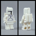 JONAK Toys UV Printed Figure- White Proto Boba [x10 Figures Per Batch]