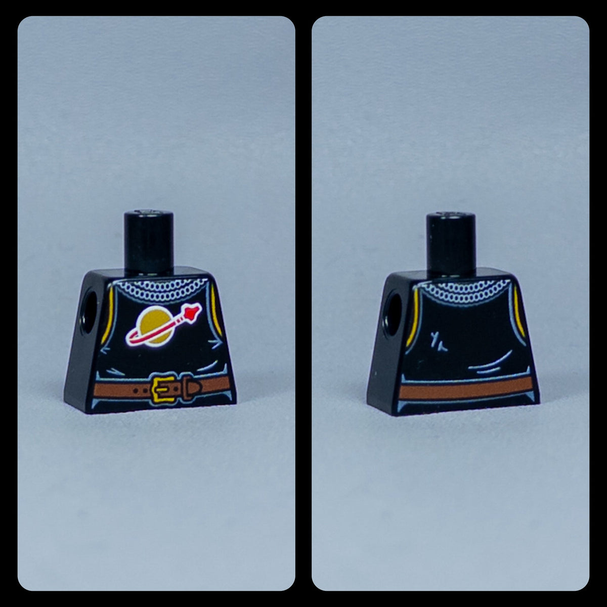 JONAK Toys UV Printed Torso- Classic Space Knights [x20 Torsos Per Batch]