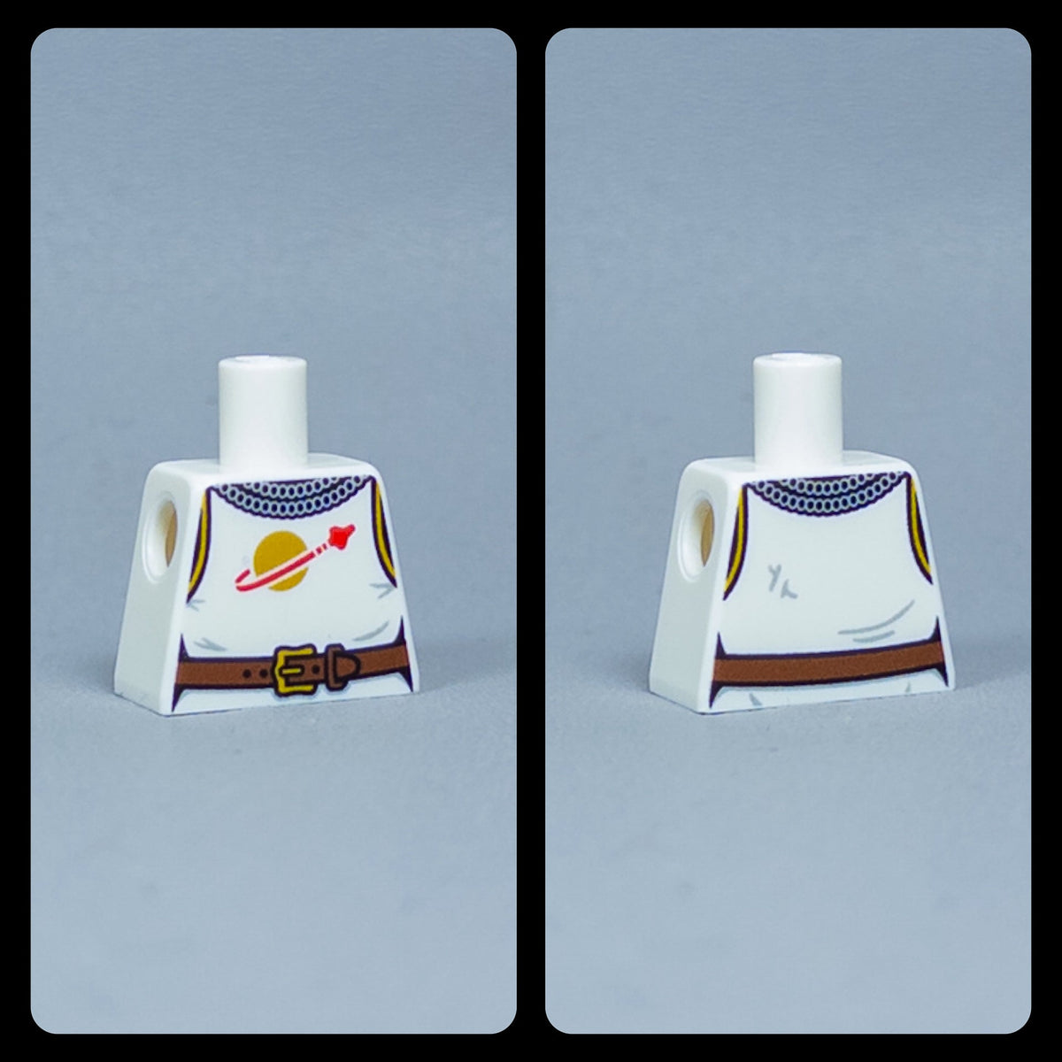 JONAK Toys UV Printed Torso- Classic Space Knights [x20 Torsos Per Batch]