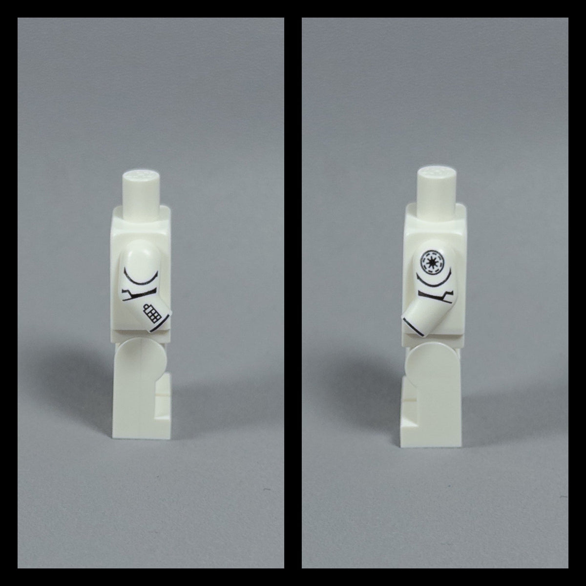 JONAK Toys UV Printed Arms- Grunt Clone w/ Republic Logo [x20 Arm Pairs Per Batch)