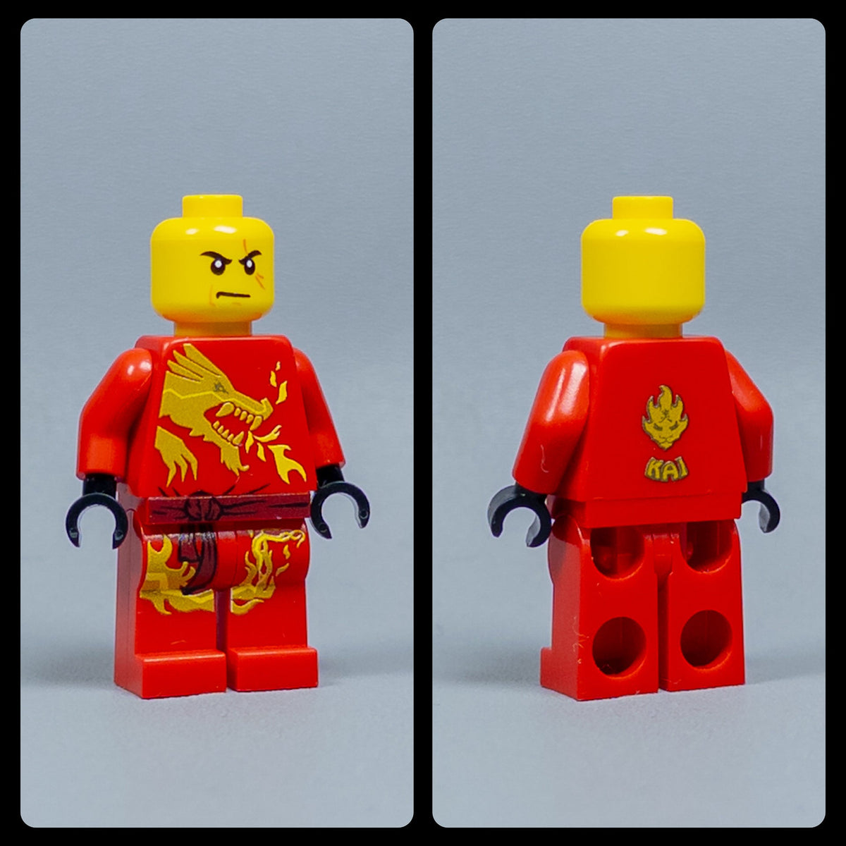 JONAK Toys UV Printed Figure- Kai DX w/ Sword of Fire [x10 Figures Per Batch]
