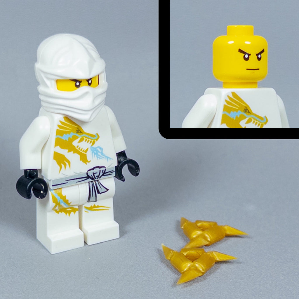 JONAK Toys UV Printed Figure- Zane DX w/ Shurikens [x10 Figures Per Batch]