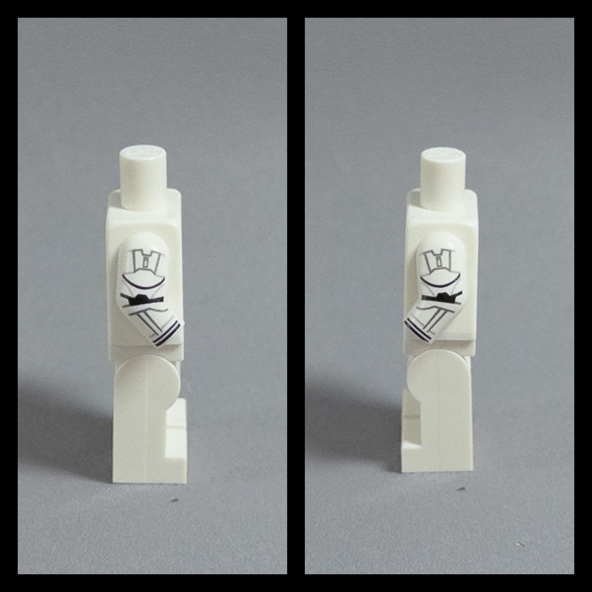JONAK Toys UV Printed Arms- Clone Commando Grunt [x20 Arm Pairs Per Batch)